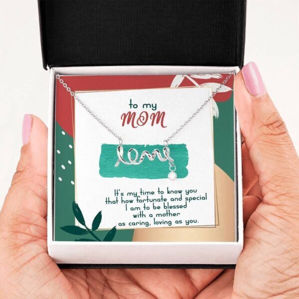 Family Mother Day  I am Blessed To Have You Necklace